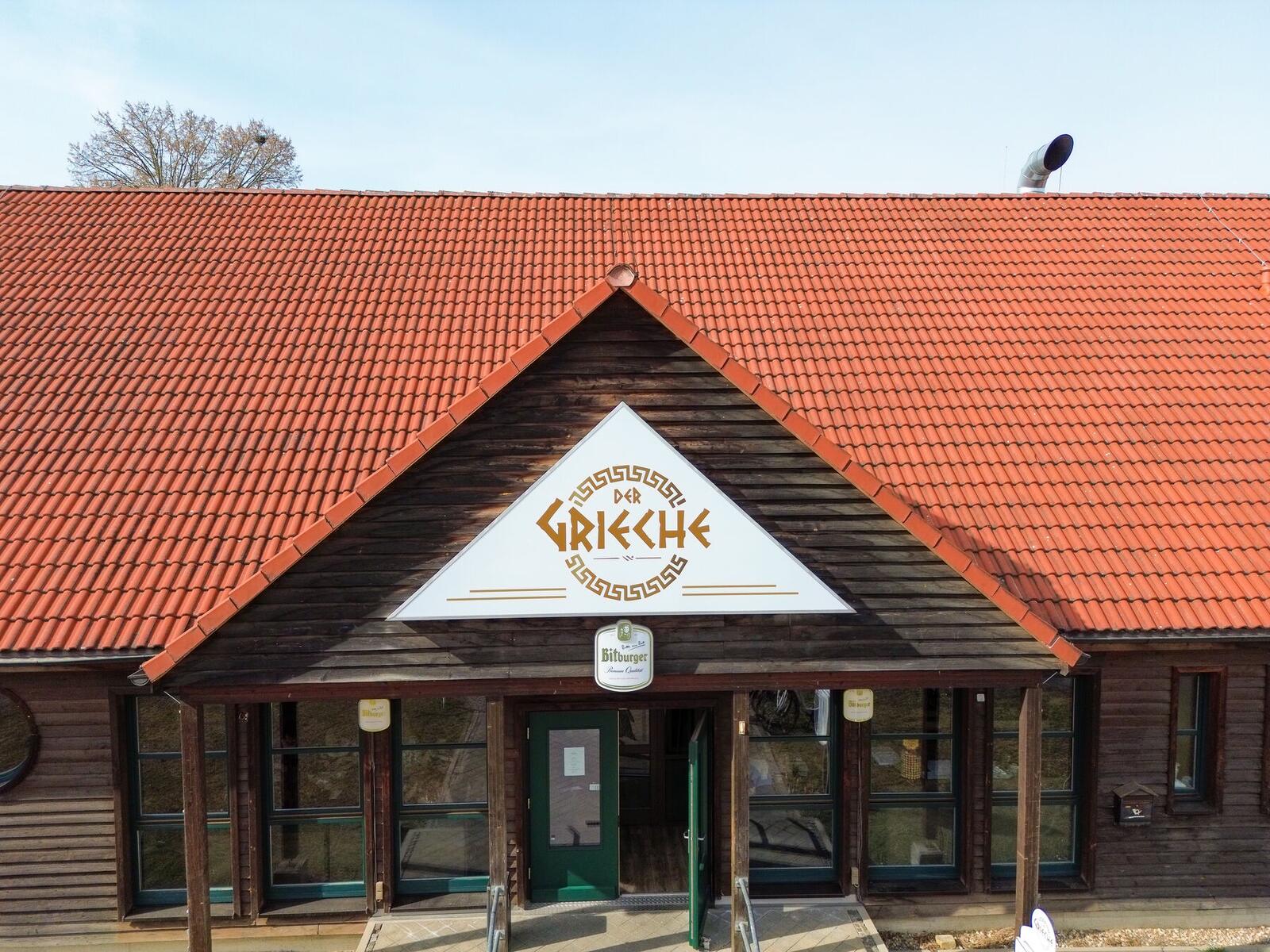 Der Grieche in Lindenthal von außen